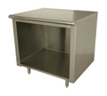 Advance Tabco EB-SS-369 Work Table, Cabinet Base Open Front