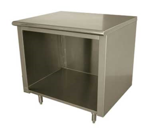 Advance Tabco EB-SS-245 Work Table, Cabinet Base Open Front