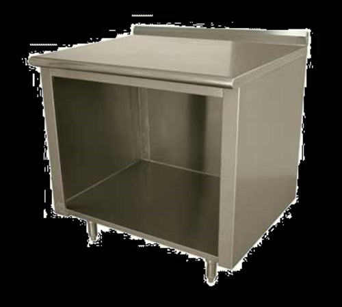 Advance Tabco EF-SS-368 Work Table, Cabinet Base Open Front