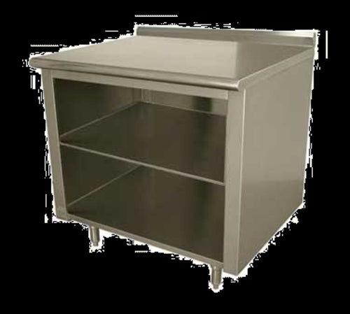 Advance Tabco EF-SS-249M Work Table, Cabinet Base Open Front