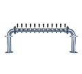 Micro Matic BG-U-12KR Draft Beer / Wine Dispensing Tower