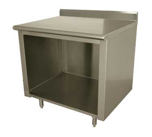 Advance Tabco EK-SS-244 Work Table, Cabinet Base Open Front