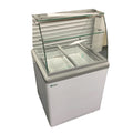 Excellence Commercial Products HBD-4HC Display Case, Dipping Ice Cream