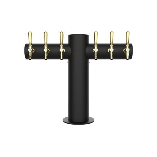Micro Matic METRO-T-6MBKR Draft Beer Dispensing Tower