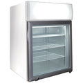 Excellence Commercial Products CTF-2HCMS Freezer, Merchandiser, Countertop