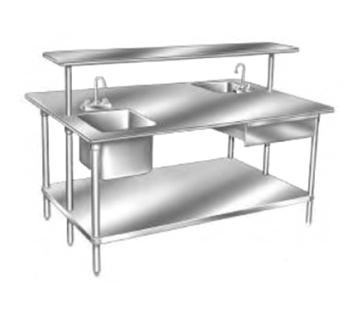 Advance Tabco TSS-4810 Work Table, 109" - 120", Stainless Steel Top