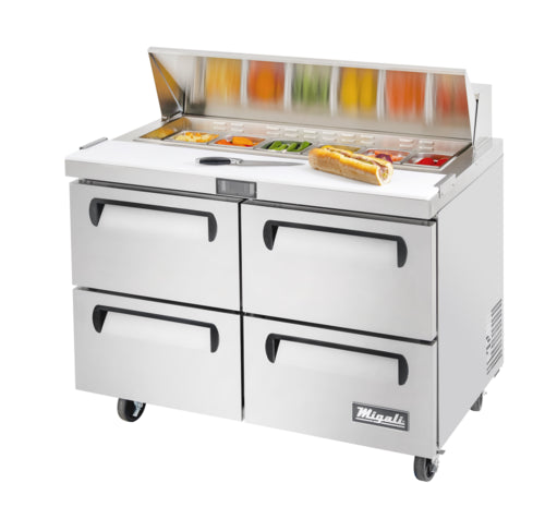 Migali C-PP67-D-HC Refrigerated Counter, Pizza Prep Table
