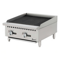 Migali C-RB24 Charbroiler, Gas, Countertop