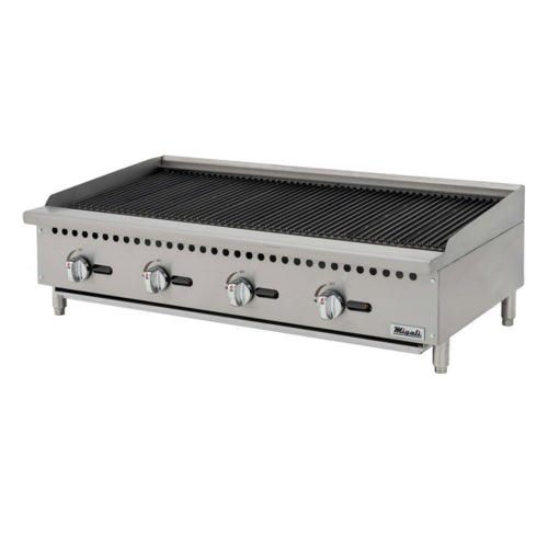 Migali C-CR48 Charbroiler, Gas, Countertop
