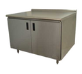 Advance Tabco HF-SS-369M Work Table, Cabinet Base Hinged Doors