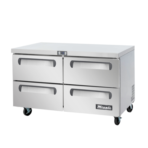 Migali C-U60R-D-HC Refrigerated Counter, Work Top