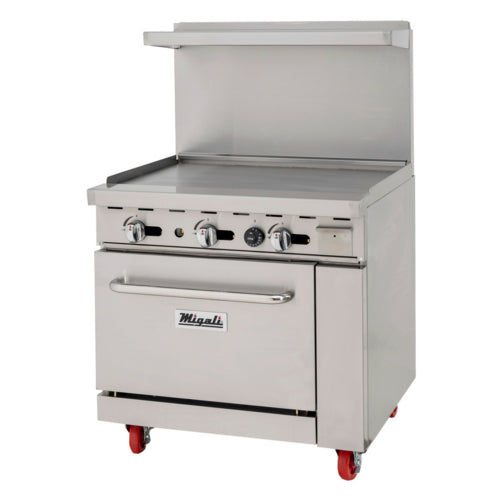 Migali C-RO-36G-NG Range, 36" Restaurant, Gas