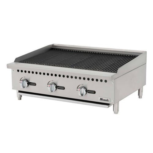 Migali C-RB36 Charbroiler, Gas, Countertop