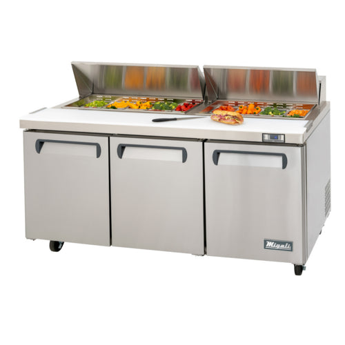 Migali C-SP72-18-HC Refrigerated Counter, Sandwich / Salad Unit