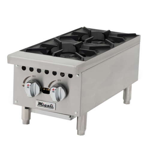Migali C-HP-2B-12 Hotplate, Countertop, Gas