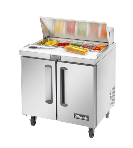 Migali C-SP36-10-HC Refrigerated Counter, Sandwich / Salad Unit