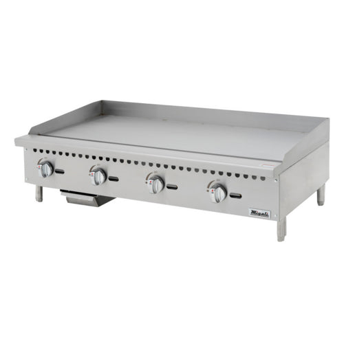 Migali C-G48 Griddle, Gas, Countertop