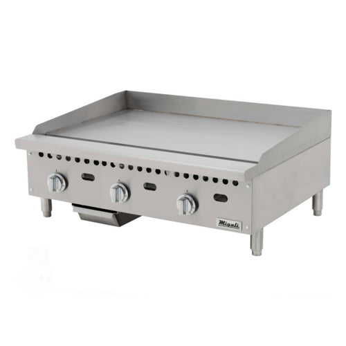 Migali C-G36T Griddle, Gas, Countertop