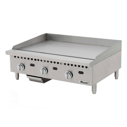 Migali C-G36T Griddle, Gas, Countertop