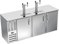 Beverage Air DDN78HC-S Draft Beer Cooler