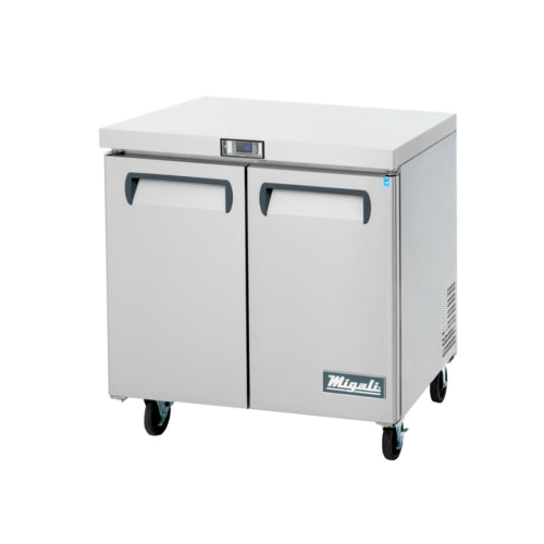 Migali C-U36F-HC Refrigerator Freezer, Undercounter, Reach-In