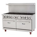 Migali C-RO10B-LP Range, 60" Restaurant, Gas
