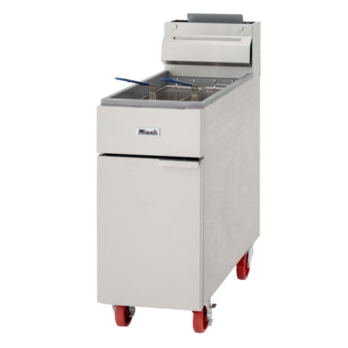 Migali C-F35-NG Fryer, Gas, Floor Model, Full Pot