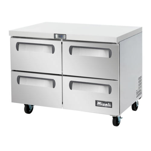 Migali C-U48R-D-HC Refrigerated Counter, Work Top