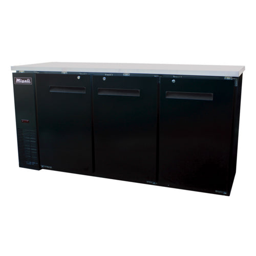 Migali C-BB72-HC Back Bar Cabinet, Refrigerated