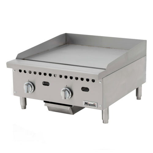 Migali C-G24T Griddle, Gas, Countertop