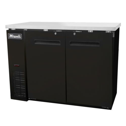 Migali C-BB48-HC Back Bar Cabinet, Refrigerated