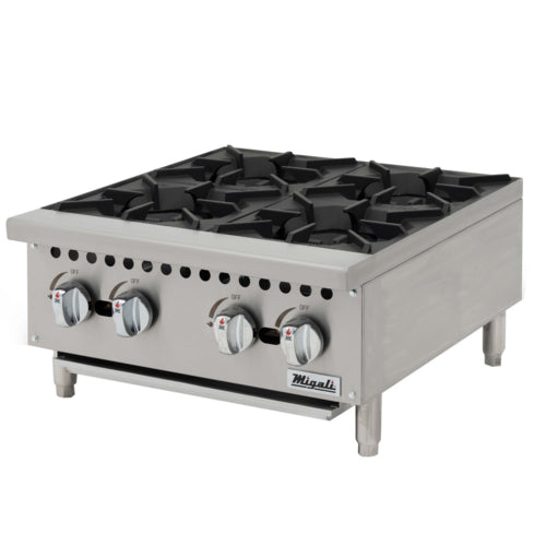 Migali C-HP-4B-24 Hotplate, Countertop, Gas