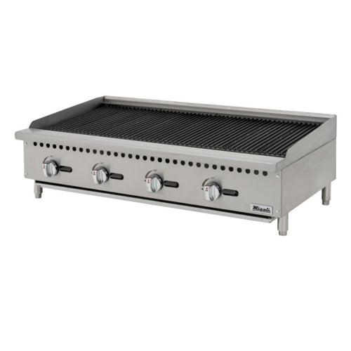 Migali C-RB48 Charbroiler, Gas, Countertop