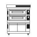 Moretti Forni S1002P03 Pizza Bake Oven, Deck-Type, Electric