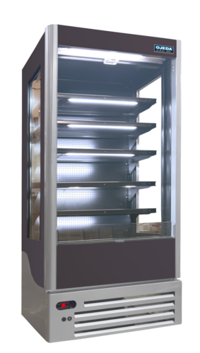 Ojeda ALPA-77H SLIM Merchandiser, Open Refrigerated Display