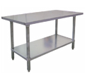 Omcan 17579 Work Table,  36" - 38", Stainless Steel Top