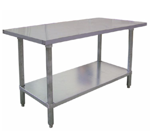 Omcan 17582 Work Table,  63" - 72", Stainless Steel Top