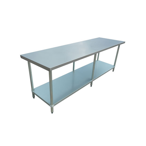 Omcan 18854 Work Table,  85" - 96", Stainless Steel Top