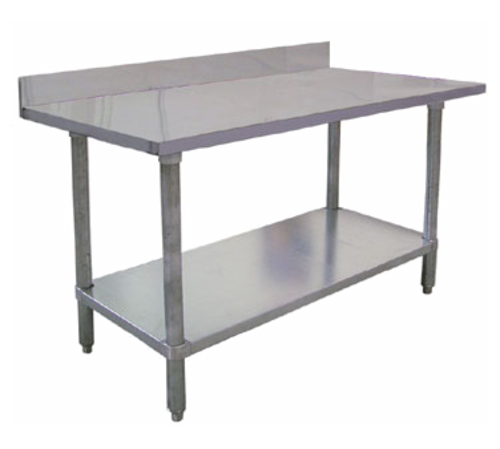 Omcan 23798 Work Table,  63" - 72", Stainless Steel Top