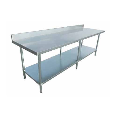 Omcan 23807 Work Table,  85" - 96", Stainless Steel Top