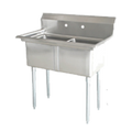 Omcan 25252 Sink, (2) Two Compartment