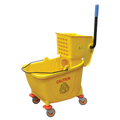 Omcan 24413 Mop Bucket Wringer Combination