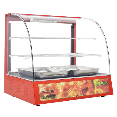 Omcan 21479 Display Case, Heated Deli, Countertop