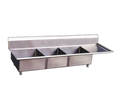 Omcan 22116 Sink, (3) Three Compartment