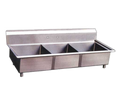 Omcan 22114 Sink, (3) Three Compartment
