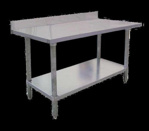 Omcan 22092 Work Table,  85" - 96", Stainless Steel Top