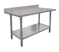 Omcan 22082 Work Table,  54" - 62", Stainless Steel Top