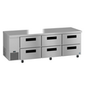 Hoshizaki ULR93B-D6 Refrigerator, Undercounter, Reach-In