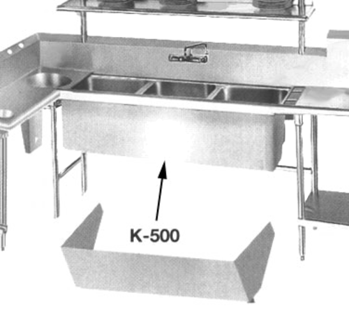 Advance Tabco K-500 Sink Apron