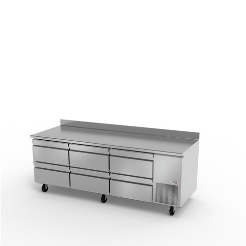 Fagor Refrigeration SWR-93-D6 Refrigerated Counter, Work Top